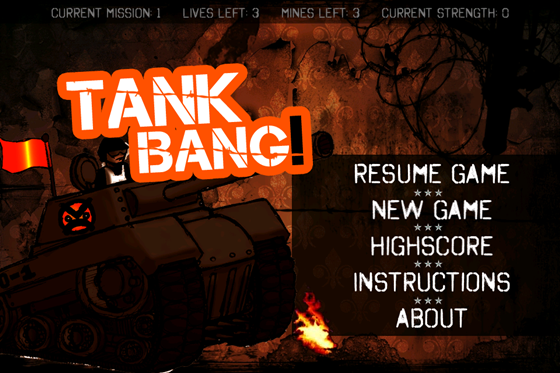 iOS Apps: Tank Bang!